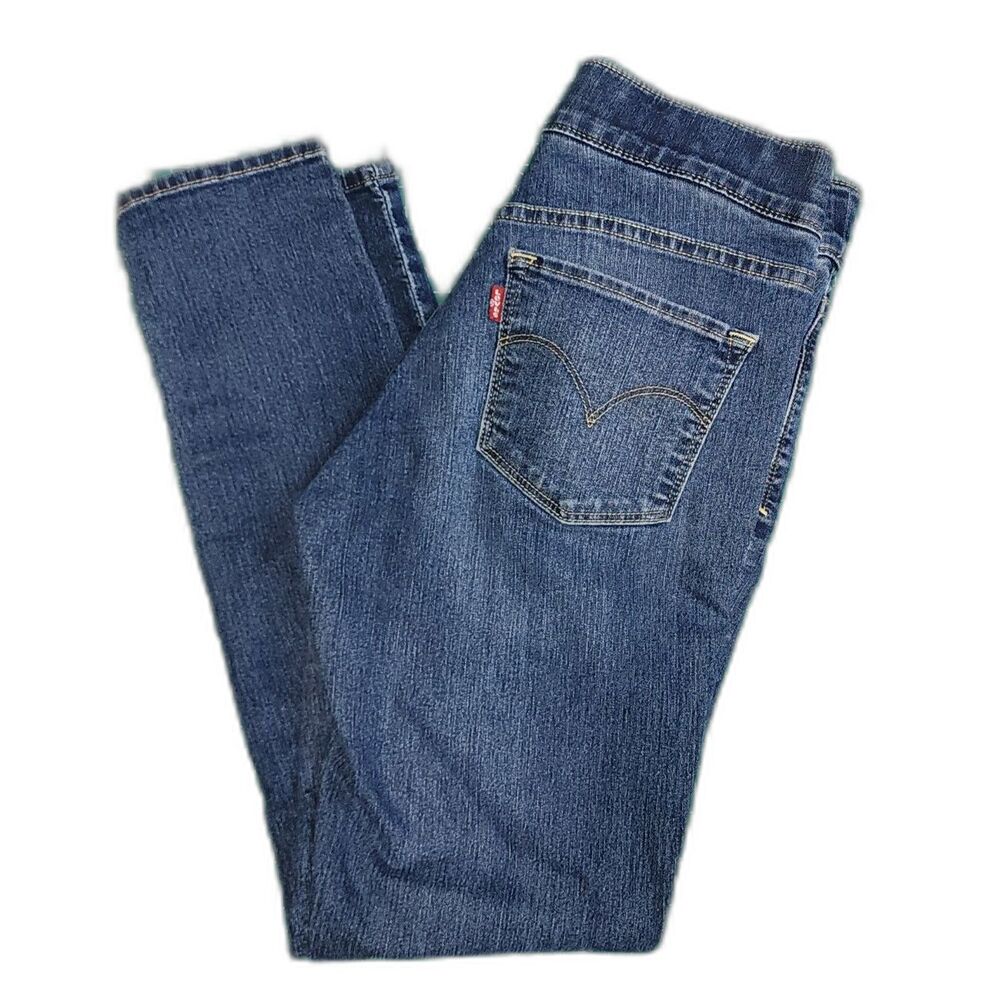 Levi's Women's Skinny Jeans 27 x 32 Elastic Waist